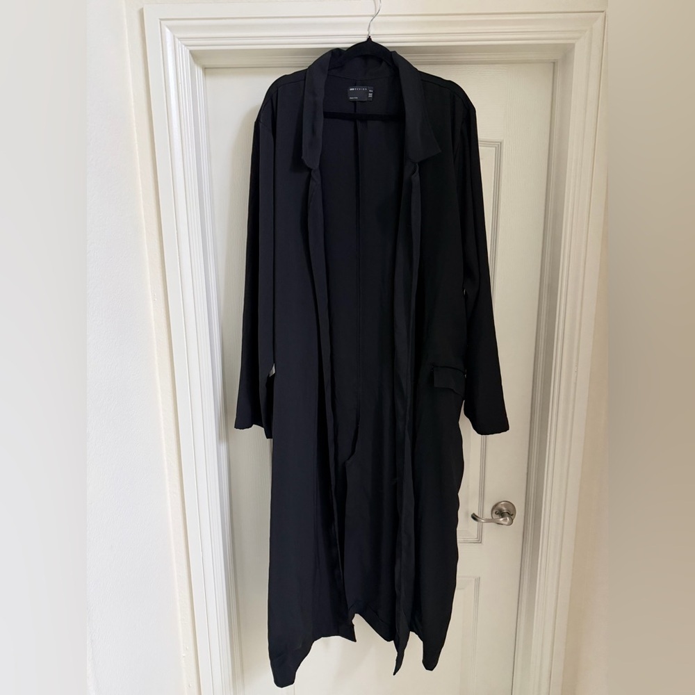 ASOS Black Longline Coat